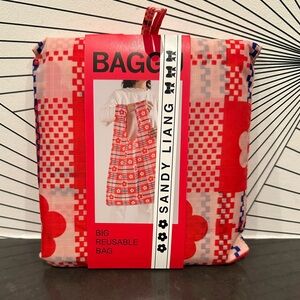 BAGGU x Sandy Liang -  BIG BAGGU - Flower Market Plaid